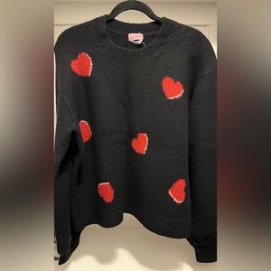 Kate Spade Heart Pop Sweater